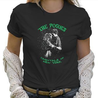 The Pogues Official Fairy Tale In New York Christmas Women T-Shirt | Favorety