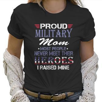 Proud Military Mom Women T-Shirt | Favorety