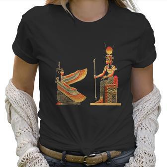 Queen Pharaoh Egypt Goddess Isis Women T-Shirt | Favorety