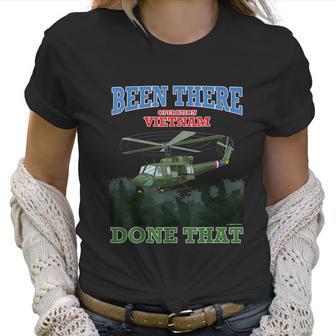 Been There Done That Operation Vietnam Military Armed Forces Graphic Design Printed Casual Daily Basic Women T-Shirt | Favorety DE