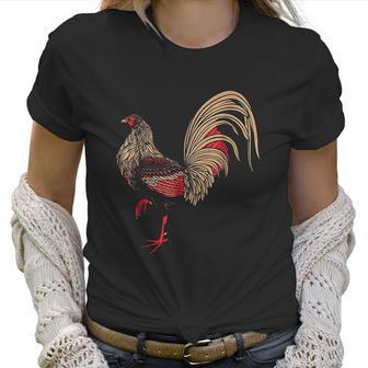 Red Rooster Chicken Women T-Shirt | Favorety