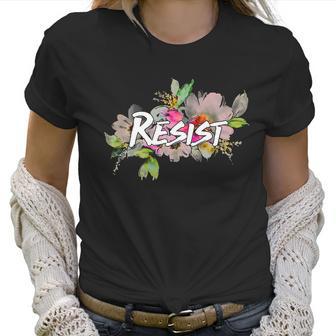 Resist Flower Logo Women T-Shirt | Favorety DE