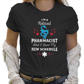 Retired Pharmacist Gift For The Retirement Party Pharmacy Women T-Shirt | Favorety AU