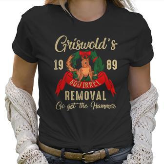 Retro Griswolds Christmas Squirrel Funny T-Shirt Women T-Shirt | Favorety AU