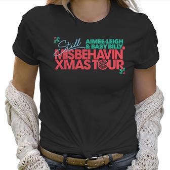 Righteous Gemstones Misbehavin Xmas Tour Inspired By Hbo Danny Mcbride Show Christmas T-Shirt Women T-Shirt | Favorety UK