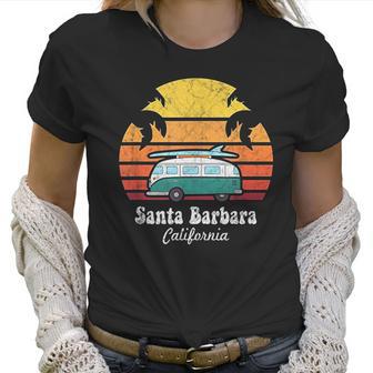 Santa Barbara Souvenir Retro California Men Women Women T-Shirt | Favorety DE