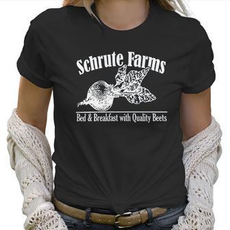 Schrute Farms Beets Bed And Breakfast Women T-Shirt | Favorety