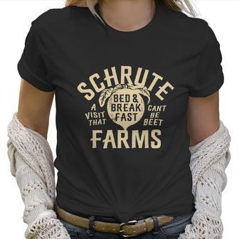 Schrute Farms A Visit That Cant Be Beet Women T-Shirt | Favorety