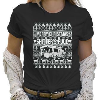 Shitters Full Ugly Christmas Vacation Women T-Shirt | Favorety UK