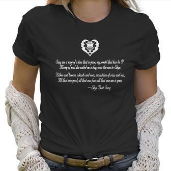 Skye Boat Song Thistle Heart Missy Fit Ladies Women T-Shirt | Favorety UK