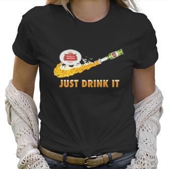 Stella Artois Beer Just Drink It Women T-Shirt | Favorety CA