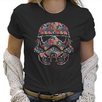 Stormtrooper Storm Trooper Tropical Floral Women T-Shirt | Favorety CA