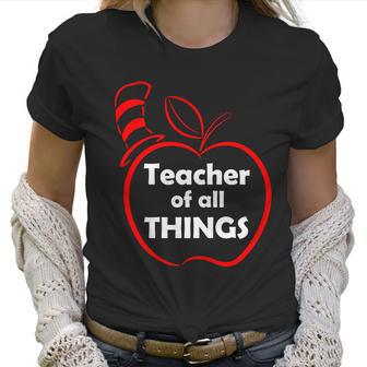 Teacher Of All Things Apple Logo Women T-Shirt | Favorety DE