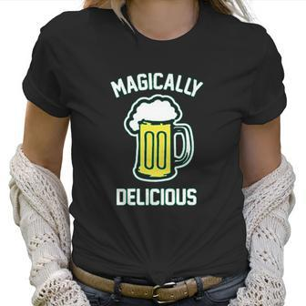 Tipsy Elves Funny Beer Drinking St Patricks Graphic Women T-Shirt | Favorety