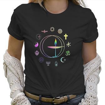 Unitarian Universalist Rainbow Uu Chalice Women T-Shirt | Favorety UK