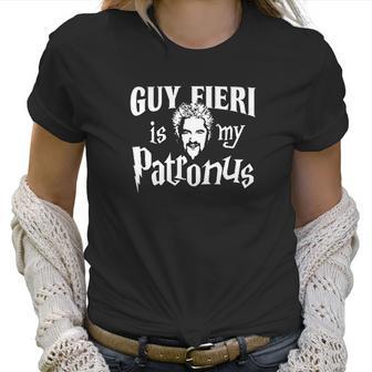 Utopia Sport Guy Fieri Is My Patronus Parody Funny Missy Fit Ladies Women T-Shirt | Favorety CA