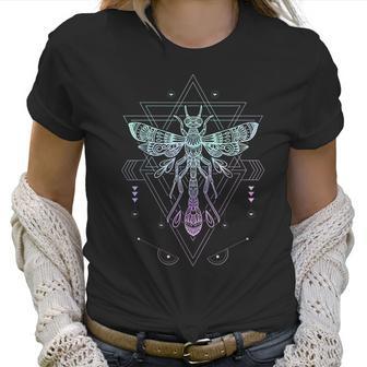 Vaporwave Japanese Dragonfly Pagan Occult Pastel Goth Women T-Shirt | Favorety DE