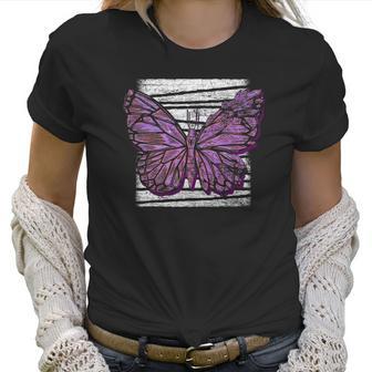 Vaporwave Japanese Pretty Butterfly Kawaii Pastel Goth Women T-Shirt | Favorety AU