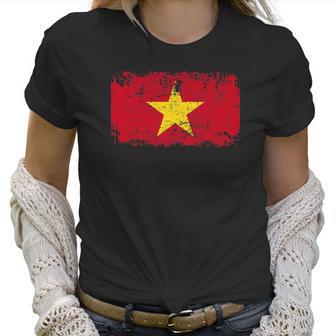 Vietnam Flag Vintage Men Women Kids Vietnam Women T-Shirt | Favorety AU