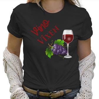 Vino Vixen Wine Lovers Women T-Shirt | Favorety DE