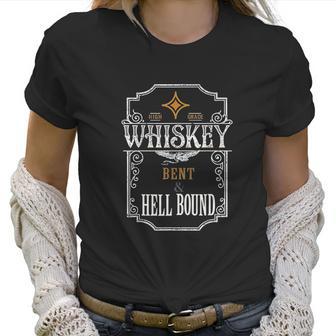 Whiskey Bent Bocephus Outlaw Country Women T-Shirt | Favorety CA