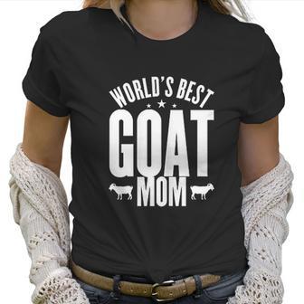 World Best Goat Mom Mothers Day Women T-Shirt | Favorety DE