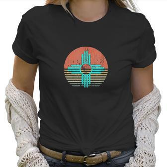 Zia For Women Men Vintage New Mexico Turquoise Zia Women T-Shirt | Favorety CA