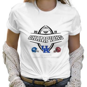 2019 Belk Bowl Champions Kentucky Wildcat Vs Virginia Tech Hokies Shirt Women T-Shirt | Favorety UK