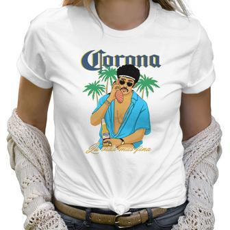 Bad Bunny X Corona Beer Hoodie Women T-Shirt | Favorety