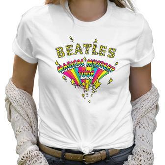 The Beatles Magical Mystery Tour Rainbow Women T-Shirt | Favorety CA