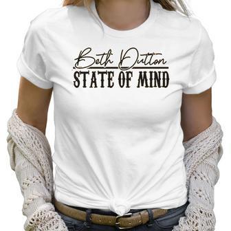 Beth Dutton State Of Minfor Women Vintage Women T-Shirt | Favorety AU