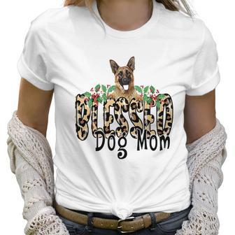 Blessed Dog Mom German Shepherd Women T-Shirt | Favorety DE