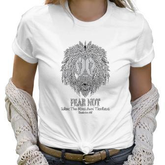 Christian Faith Jesus Yeshua Gifts Fear Not Women T-Shirt | Favorety AU