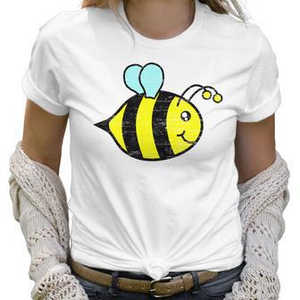 Cute Chubby Honey Bee Beekeeper Women T-Shirt | Favorety DE