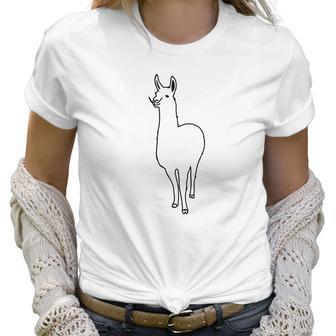 Dali Llama C Accessories Women T-Shirt | Favorety