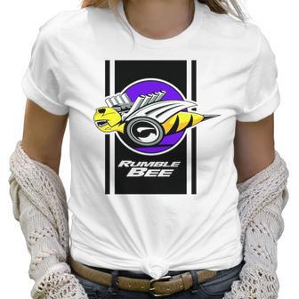 Dodge Ram Rumble Bee Graphic Design Printed Casual Daily Basic Women T-Shirt | Favorety