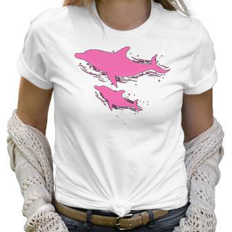 Dolphin Mom Women T-Shirt | Favorety AU