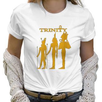 Womens Egyptian Trinity Ausar Auset Heru Women T-Shirt | Favorety UK