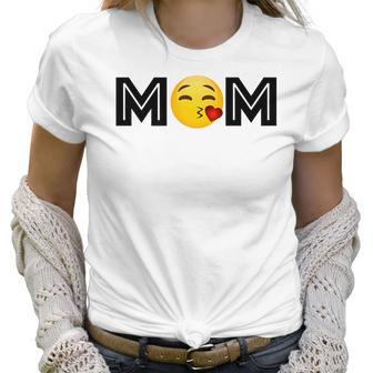 Emoji Mom Mother Day Funny Women T-Shirt | Favorety UK