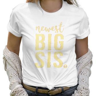 Fayfaire Big Sister Newest Big Sis Women T-Shirt | Favorety DE