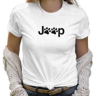 Funny Jeep Paw Prints Dogs Jeeps Owner Men Women Gift Women T-Shirt | Favorety UK