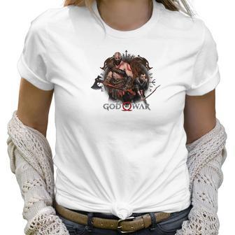 God Of War Kratos And Son Ready Women T-Shirt | Favorety CA