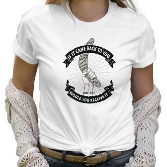 Gods Boomerang Jesus Christian Fashion Gifts Women T-Shirt | Favorety UK