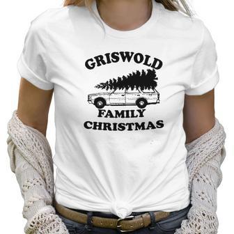 Griswold Family Christmas Funny Xmas Holiday Women T-Shirt | Favorety DE