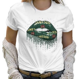 Jameson Irish Whiskey Lips Women T-Shirt | Favorety DE