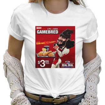 Jorge Masvidal 3 Piece And A Soda Mma Fighter Chicken Women T-Shirt | Favorety