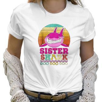 Kids Sister Baby Shark Women T-Shirt | Favorety UK