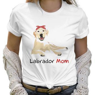 Labrador Mom Dog Pet Lover Gift Women T-Shirt | Favorety AU