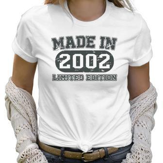 Made In 2002 Cool 20 Years Old Bday Men Women 20Th Birthday Women T-Shirt | Favorety DE