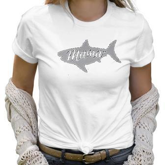 Mama And Baby Shark Women T-Shirt | Favorety AU